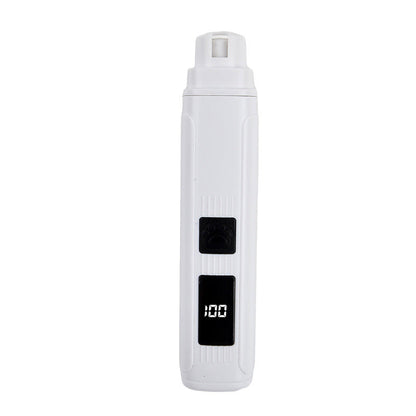 Lima elettrica per unghie degli animali domestici con indicatore di carica a LED 🐶 PREOCCUPATO PER IL TAGLIO DELLE UNGHIE? 🐶 Lima elettrica – Indicatore di carica a LED, silenziosissima, 3 semplici passaggi – Toelettatura senza stress! 🛡️