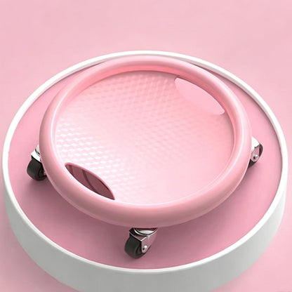 💪 Disco Addominale Rotante con Tappetino per Ginocchia ✨🏋️ - Movimento Omnidirezionale | Base Anti-Scivolamento | Carico Max 150kg | ABS Premium | 3 Colori | 50% DI SCONTO