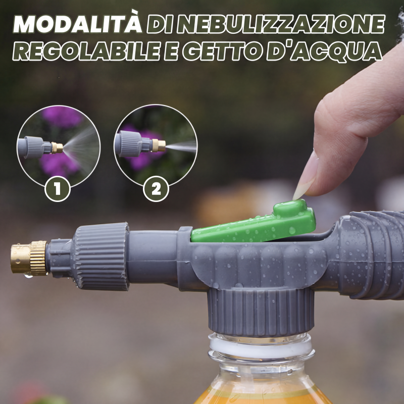 🔥 50% OFF + 2+1 GRATIS! Spruzzatore Manuale a Pressione con Ugello Regolabile 💧