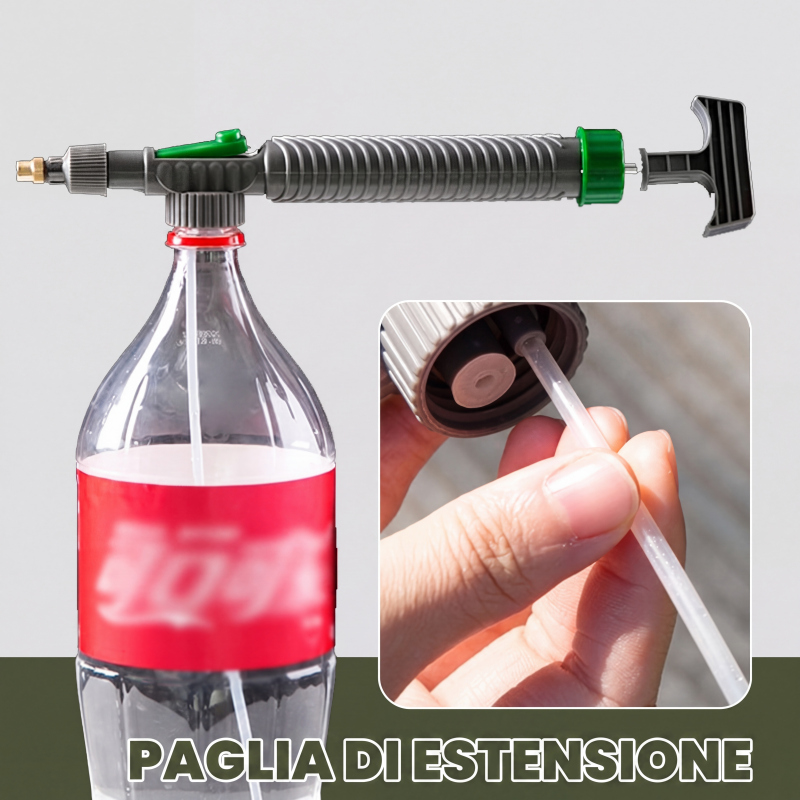 🔥 50% OFF + 2+1 GRATIS! Spruzzatore Manuale a Pressione con Ugello Regolabile 💧