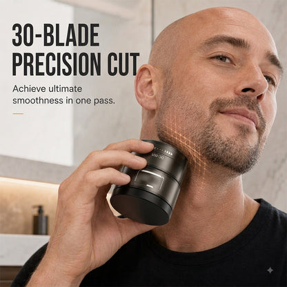 Groomer Smart 2-in-1 💈✂️🪒 Il regolatore di toelettatura taglia senza strappare i peli, con testina flessibile che segue le curve del corpo, adatto per capelli, barba e peli corporei per una rifinitura confortevole e ordinata ogni giorno.