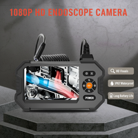 🔥 Endoscopio Portatile HD 1080p 📹💧🖥️ Endoscopio con sonda da 8,5 mm, risoluzione 1080p, angolo di visione 70°, protezione IP67 e schermo da 4,3", consente di ispezionare tubi e motori negli spazi ristretti senza smontare componenti.