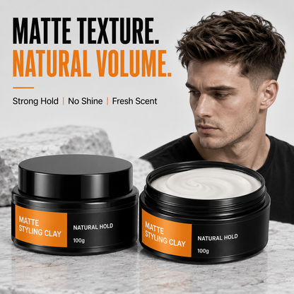 ⏳ SCONTO 50% LIMITATO! 💇 Cera & Argilla Modellante per Capelli! ✅ Migliaia di recensioni verificate! ☁️Tenuta leggera, volume naturale, formula non appiccicosa, 2 varianti tra cui scegliere✨!
