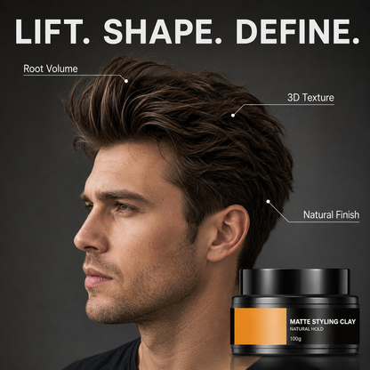 ⏳ SCONTO 50% LIMITATO! 💇 Cera & Argilla Modellante per Capelli! ✅ Migliaia di recensioni verificate! ☁️Tenuta leggera, volume naturale, formula non appiccicosa, 2 varianti tra cui scegliere✨!