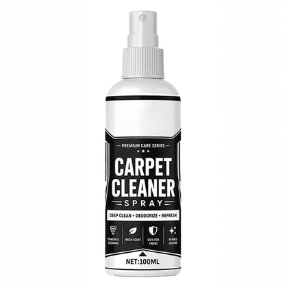 Spray Pulitore Profondo per Tappeti 🧼 | Rimuove Macchie e Odori ✨ | Micro-Schiuma per Divani, Tessuti e Interni Auto 🚗 | 50/100 ml