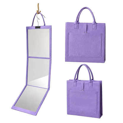 🔥 -50% Oggi: Specchio a Figura Intera Pieghevole Portatile – Leggero, riflesso chiaro e salvaspazio. Perfetto per camera da letto, appartamento e viaggi.