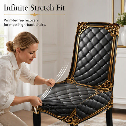 🧺 Fodera per sedia stretch e lavabile – 50% di sconto! Adesione perfetta, resistente e si pulisce in un attimo 🪑✨