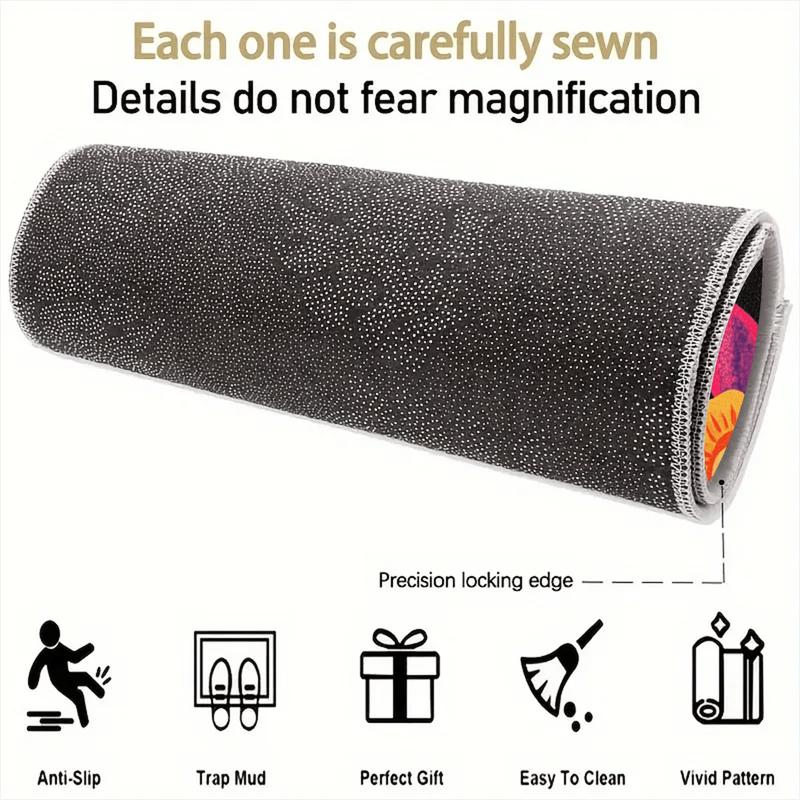 Tappeto da bagagliaio universale in velluto cristallo 🚗✨🧵 realizzato in velluto cristallo, con fondo a puntini e bordi a doppia cucitura, mantiene stabile il tappeto durante la guida e intrappola polvere e detriti per mantenere il bagagliaio ordinato.