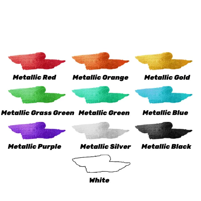 Set di pennarelli per tatuaggi temporanei in 10/15 colori 🖊️