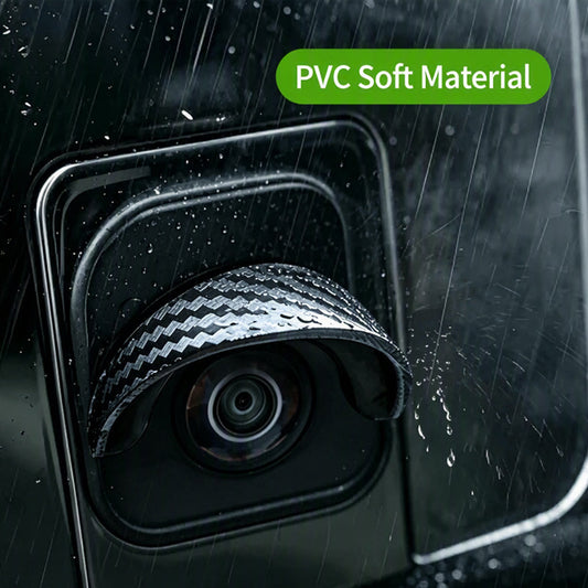 🛡️Copertura protettiva per telecamera auto, sicurezza di guida per tutta la famiglia 💧Deflusso acqua｜☀️Protezione solare 👧👦Garantisce visione posteriore priva di ostacoli durante i viaggi familiari. 🔩Si fissa rapidamente senza forature!