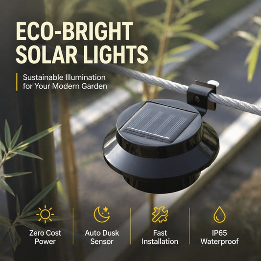 Lampada solare da esterno 🏡💡☀️Senza cablaggio, con doppia tonalità di luce e ricarica solare, resiste al maltempo e illumina comodamente giardini e terrazzi senza costi elettrici.
