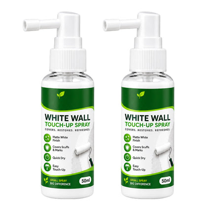 Spray riparatore per pareti bianco opaco 🏡⚪💨 Spruzzo di precisione, finitura bianca opaca, copre macchie e graffi sulle pareti, si integra con l'intonaco e protegge la superficie per un risultato curato senza grandi lavori.