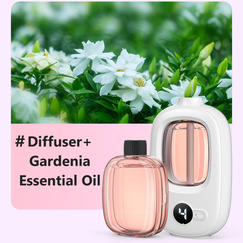 Diffusore Intelligente Aromaterapia 💨⏱️🔋 Con atomizzazione a ultrasuoni e timer a 4 livelli, questo diffusore ricaricabile da 1500mAh diffonde la fragranza in modo uniforme fino a 80 m² e crea un ambiente rilassante nello spazio personale.