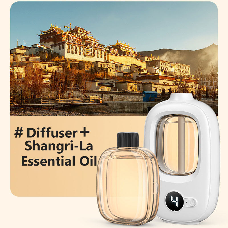 Diffusore Intelligente Aromaterapia 💨⏱️🔋 Con atomizzazione a ultrasuoni e timer a 4 livelli, questo diffusore ricaricabile da 1500mAh diffonde la fragranza in modo uniforme fino a 80 m² e crea un ambiente rilassante nello spazio personale.