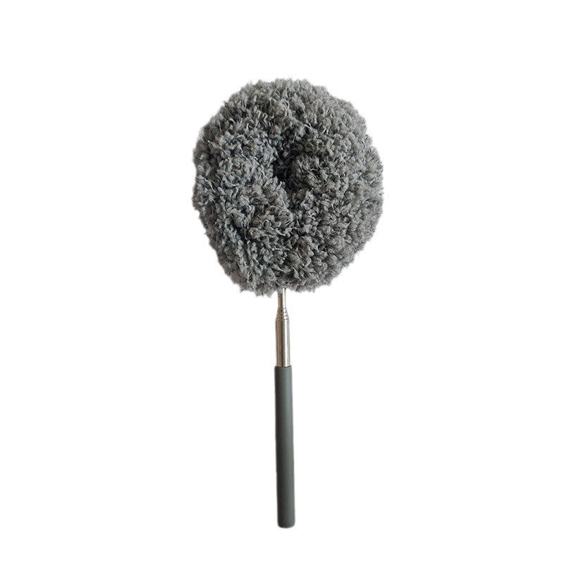 🧹Piumino telescopico in microfibra 📏Asta fino a 80cm｜🧶Microfibra morbida｜🚿Lavabile. L’asta regolabile permette di raggiungere zone alte e angoli stretti, semplificando la tua routine di pulizia.
