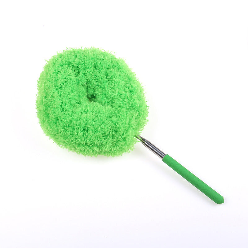 🧹Piumino telescopico in microfibra 📏Asta fino a 80cm｜🧶Microfibra morbida｜🚿Lavabile. L’asta regolabile permette di raggiungere zone alte e angoli stretti, semplificando la tua routine di pulizia.