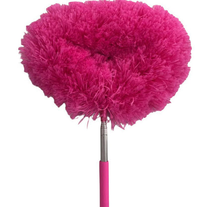 🧹Piumino telescopico in microfibra 📏Asta fino a 80cm｜🧶Microfibra morbida｜🚿Lavabile. L’asta regolabile permette di raggiungere zone alte e angoli stretti, semplificando la tua routine di pulizia.