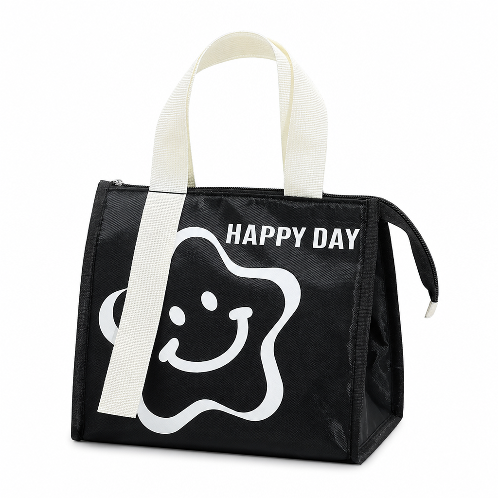 Borsa termica porta pranzo in tessuto 420D, isolante e impermeabile 🕒Lunga conservazione｜💧Tessuto impermeabile｜🎒Design compatto. Il rivestimento in alluminio mantiene caldo il cibo per ore, il tessuto Oxford respinge macchie e acqua.