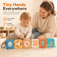 Emphasize development: ✨ Palla Attività Sensoriale Impilabile – 5 Lati di Gioco, Pulsanti e Ingranaggi – Bordi Lisci e Sicuri – Perfetta per Viaggi e Gioco! 50% OFF 🧸