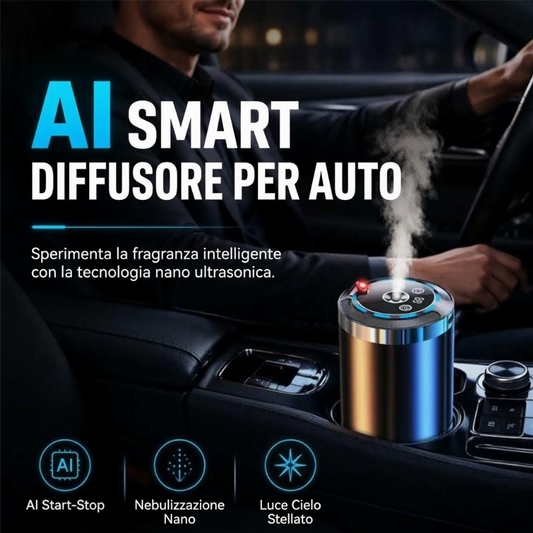 Diffusore di aromi intelligente per auto