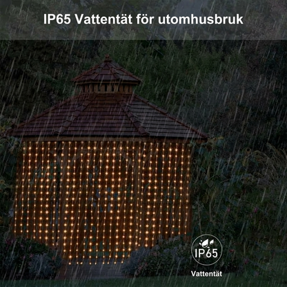 Tenda Luci LED Smart Impermeabile 🎬💧📱 Personalizza immagini e animazioni, sincronizza le luci con la musica, installala su finestra o balcone per creare atmosfere cinematografiche per le tue serate e celebrazioni.