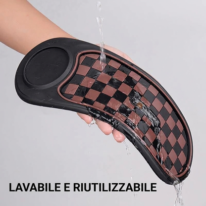 ⏳ OFFERTA LIMITATA SCONTO 50%! 🚗 Tappetino Antiscivolo Cruscotto Auto 360°! ✅ Recensioni verificate! 🔥Supporto telefono + clip cavi + adesivi numeri inclusi, 🚙anti-scivolo anche su strade sconnesse!