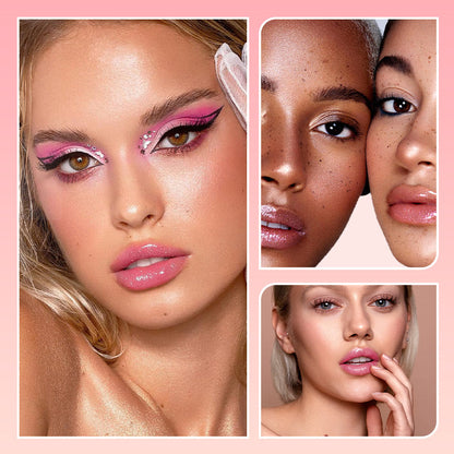 💋Lucidalabbra ad Alta Brillantezza ✨💄💧 Con 12 tonalità e texture scorrevole, questa formula idratante dona volume visivo alle labbra e ti permette di regolare l’intensità del colore per il tuo trucco quotidiano.