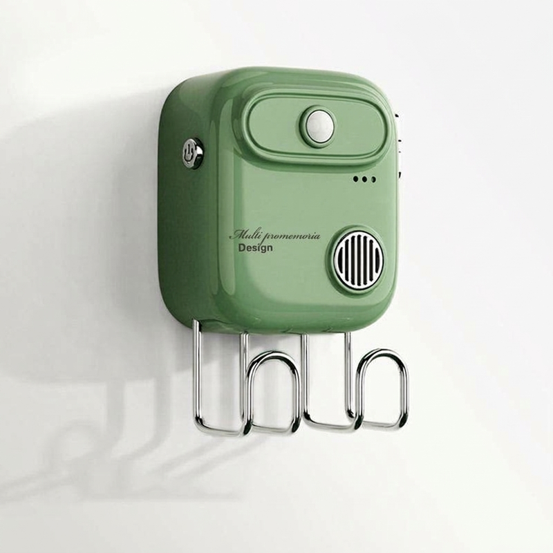 Promemoria Vocale Sensore Infrarosso 🎙️📏🏠 Dispositivo con registrazione vocale e sensore a 1,5 m, ganci integrati e installazione adesiva senza forare, attiva un messaggio personalizzato al tuo passaggio per ricordarti le cose prima di uscire.