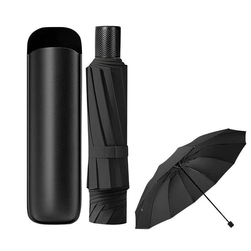 ☂️50% DI SCONTO ORA! Ombrello pieghevole extra large – 130 cm, 12 stecche, antivento e con chiusura inversa, protezione solare UPF50+ per la famiglia, gli spostamenti quotidiani e le attività all'aperto