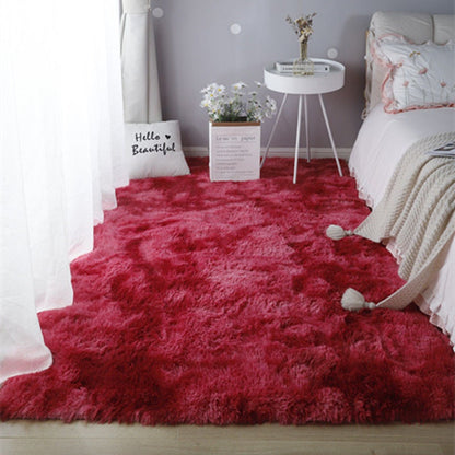 Tappeto Shaggy Velvet Morbidissimo 🏠🦶☁️ Il pelo alto in velluto isola il freddo del pavimento, base antiscivolo stabile, trama fitta senza pelucchi, lavabile, dona comfort costante nella tua stanza.