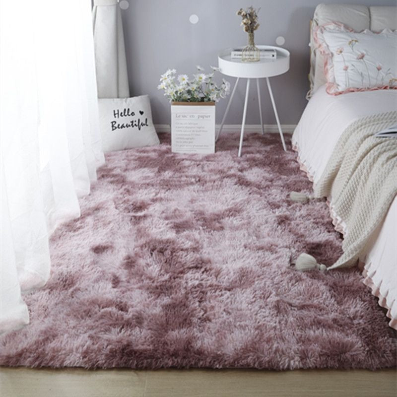 Tappeto Shaggy Velvet Morbidissimo 🏠🦶☁️ Il pelo alto in velluto isola il freddo del pavimento, base antiscivolo stabile, trama fitta senza pelucchi, lavabile, dona comfort costante nella tua stanza.