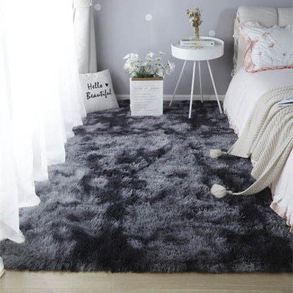 Tappeto Shaggy Velvet Morbidissimo 🏠🦶☁️ Il pelo alto in velluto isola il freddo del pavimento, base antiscivolo stabile, trama fitta senza pelucchi, lavabile, dona comfort costante nella tua stanza.