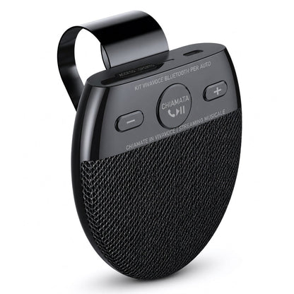 Vivavoce Bluetooth per visierino parasole auto 🔊📱⚡