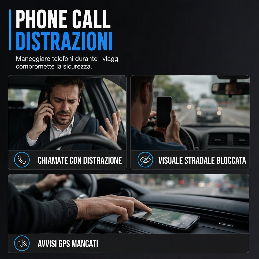 Vivavoce Bluetooth per visierino parasole auto 🔊📱⚡