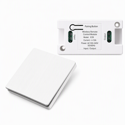 Interruttore Wireless Senza Cablaggio 🏡🛏️📌