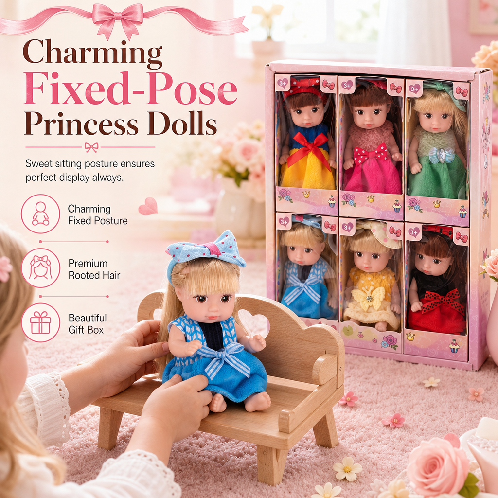 Set di bamboline principesse 🎀