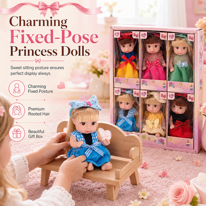 Set di bamboline principesse 🎀
