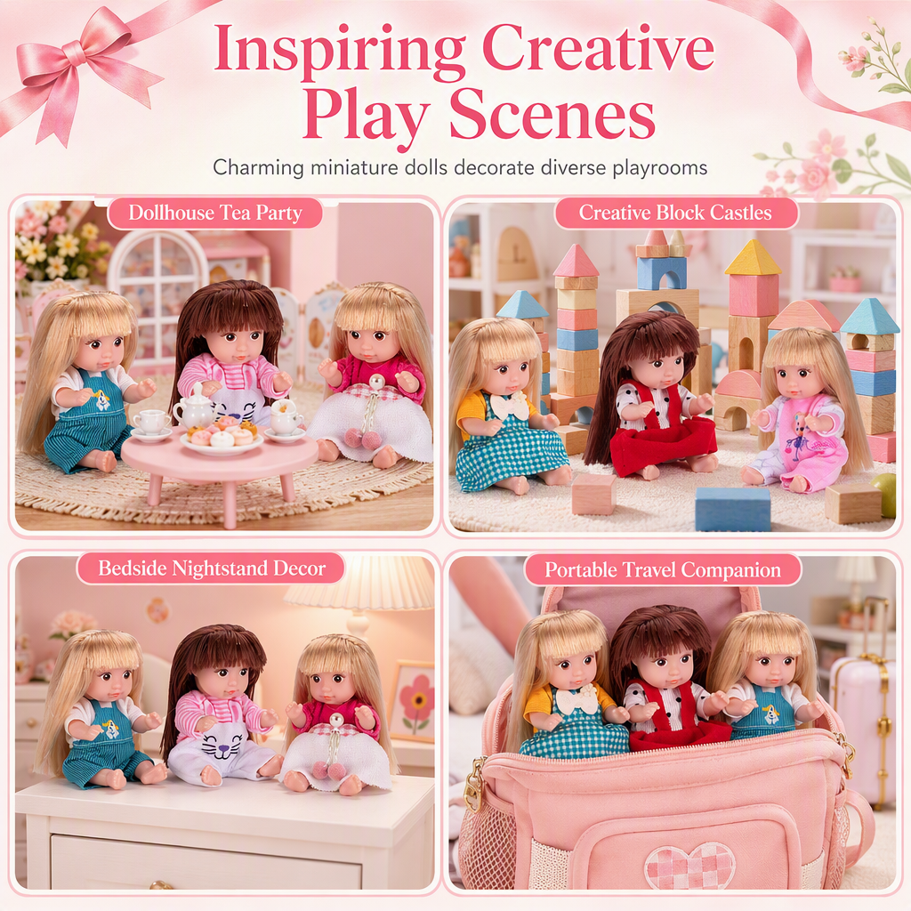 Set di bamboline principesse 🎀